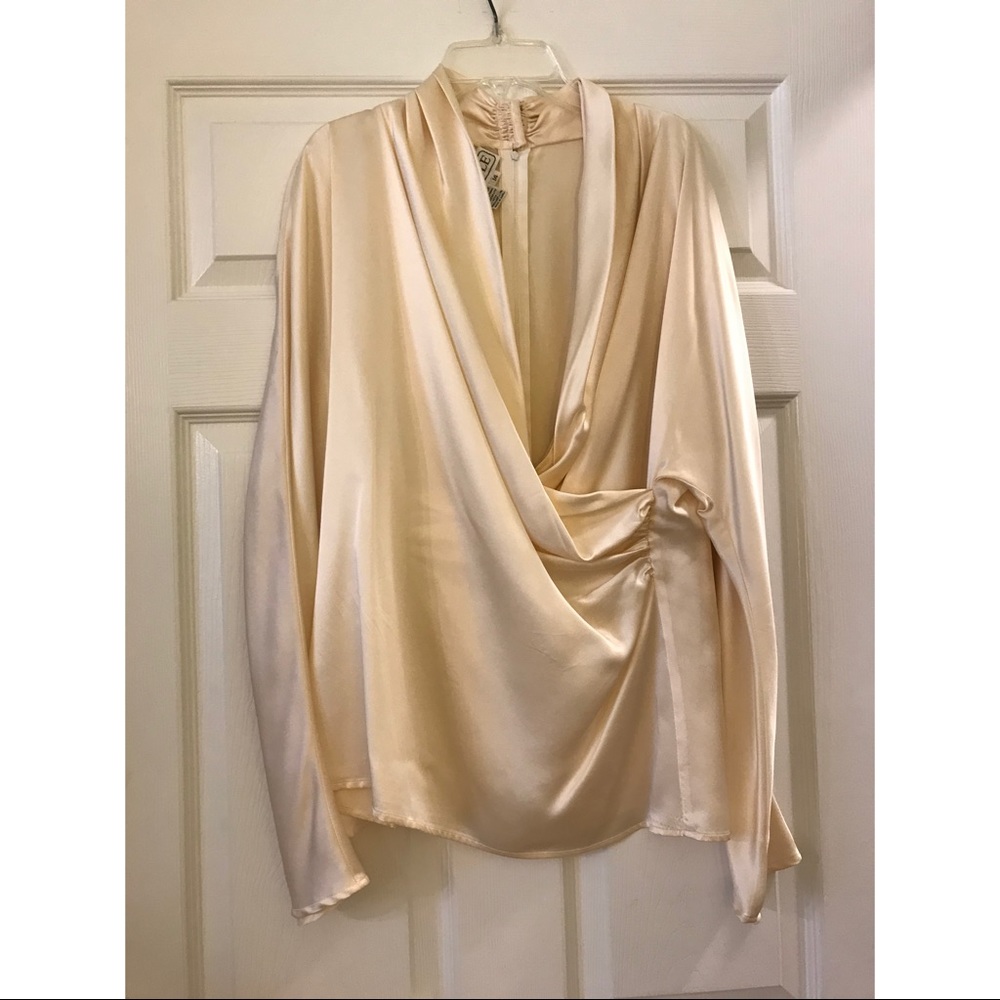 Vintage Cream Silk Carlisle Blouse